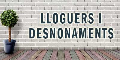 Lloguers i desnonaments. Novetats març 2019