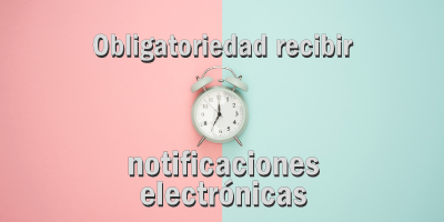 Recibir notificaciones