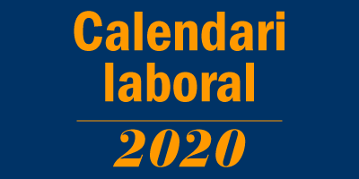 Calendari laboral 2020